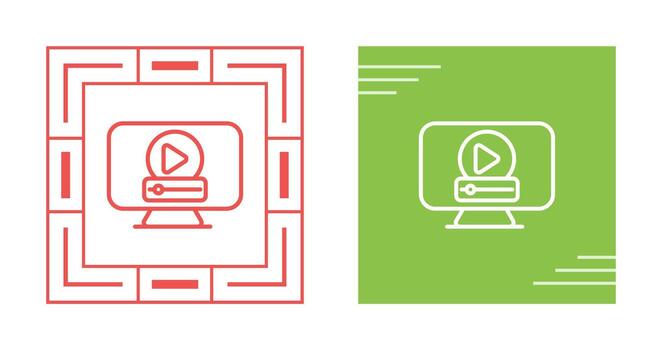 Computer Vector Icon