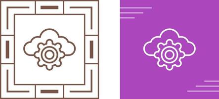 Cloud Computing Vector Icon