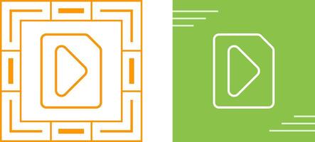 Video File Vector Icon
