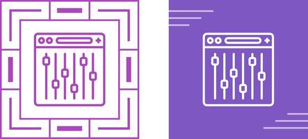 icono de vector de configuración