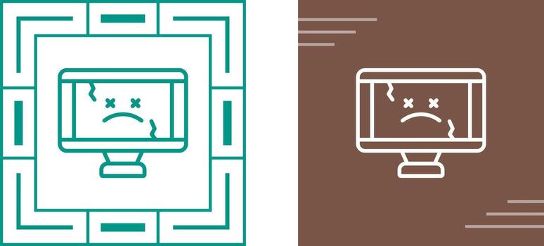 Computer Vector Icon