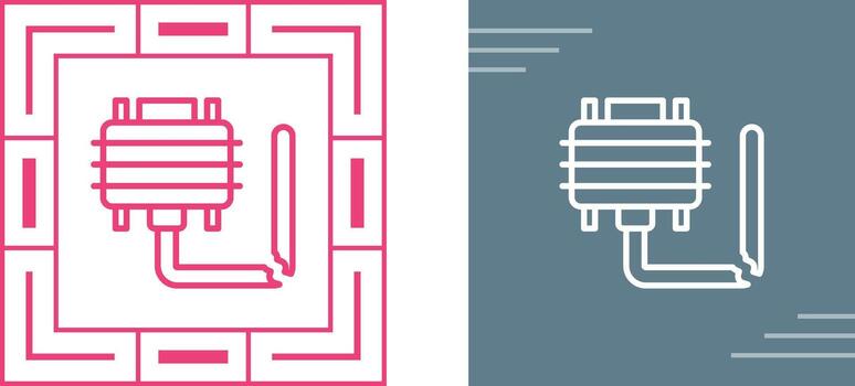 Broken Cable Vector Icon