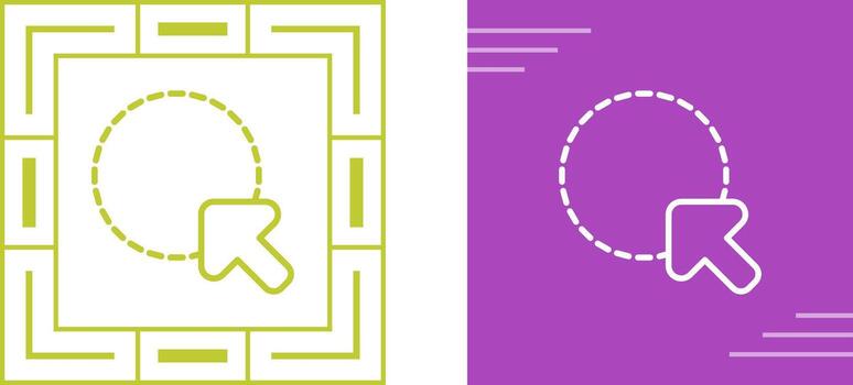 selección vector icono