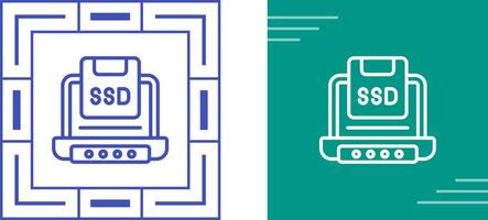 Solid State Drive Vector Icon