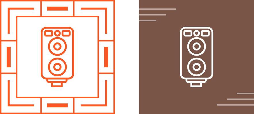 Sound System Vector Icon