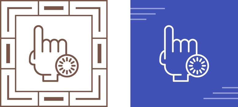 icono de vector de carga