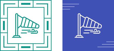 icono de vector de viento