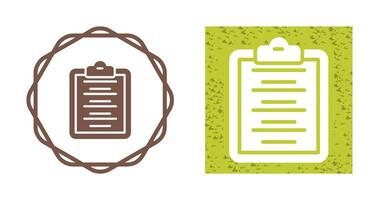 Writing Pad Vector Icon