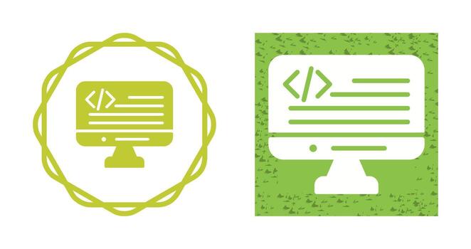 icono de vector de lenguaje de programación