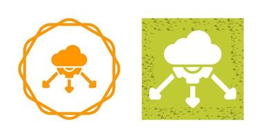 Network Load Balancing Vector Icon