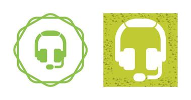 icono de vector de auriculares