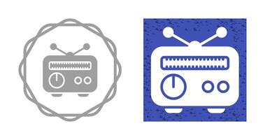 icono de vector de radio