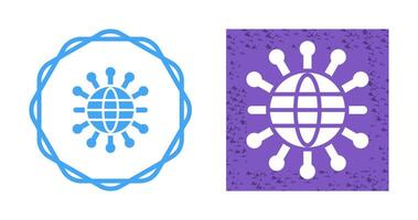 Network Topology Vector Icon
