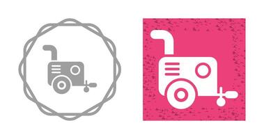 Portable air compressor Vector Icon