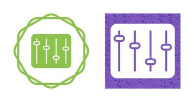 Equalizer Vector Icon