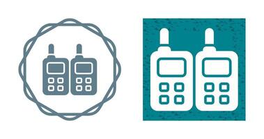 Two way Radio Vector Icon