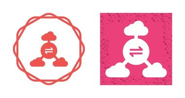 Multi-Cloud Vector Icon