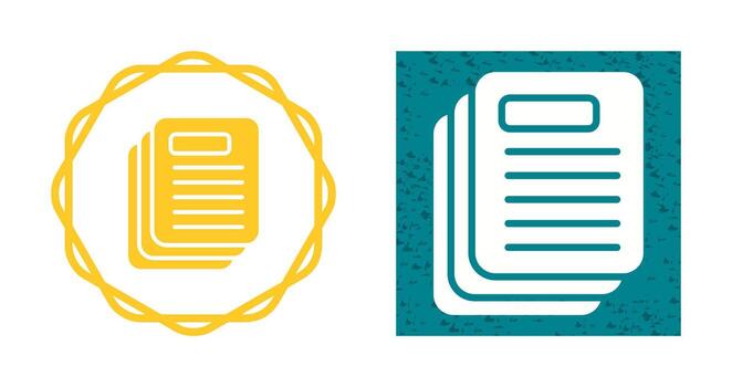 Document Vector Icon