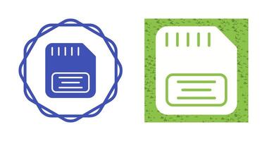 Memory Card Vector Icon