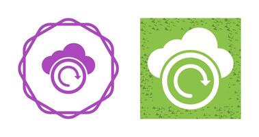 Cloud Backup Vector Icon