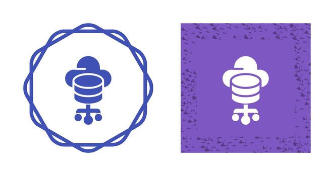 Cloud Storage Vector Icon