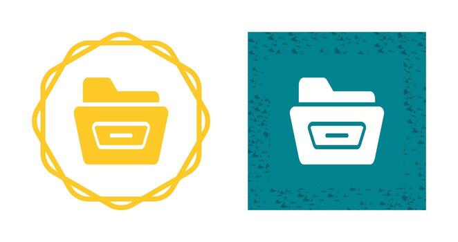 Open File Folder Vector Icon