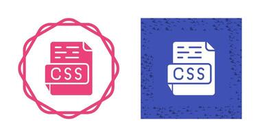 icono de vector de css