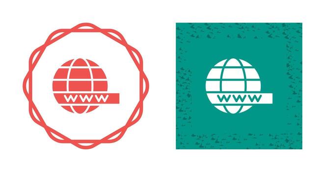 icono de vector de sitio web