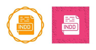 INDD Vector Icon