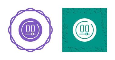 Video Pause Circle Vector Icon