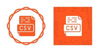 CSV Vector Icon