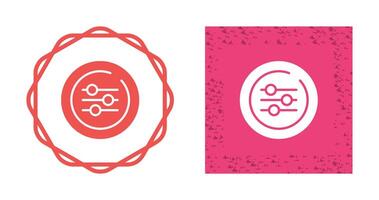 Equalizer Circle Vector Icon