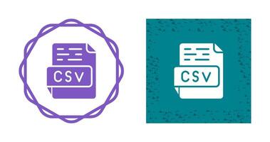CSV Vector Icon