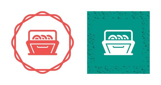 Dishwasher Vector Icon