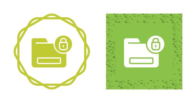 documento cifrado vector icono