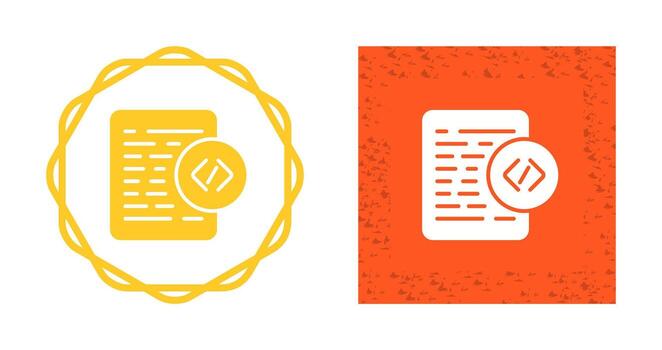 documento metadatos vector icono