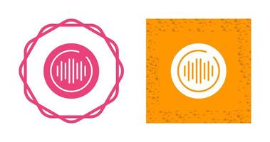 Audio Spectrum Circle Vector Icon