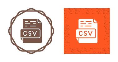 CSV Vector Icon