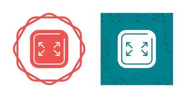 Fullscreen Square Vector Icon