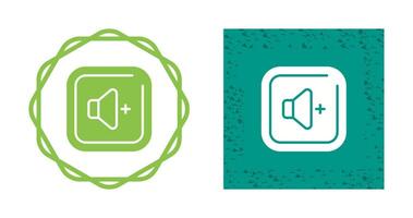Volume Up Square Vector Icon
