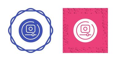 Video Record Circle Vector Icon