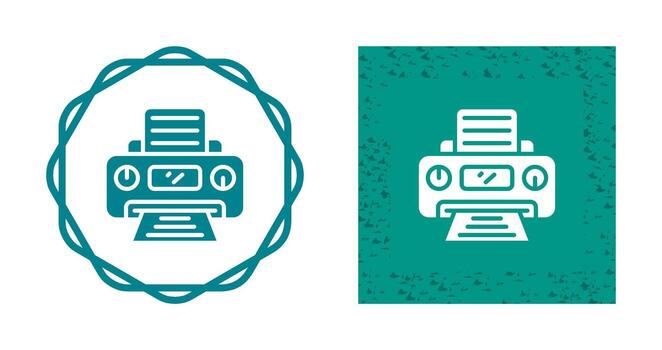 icono de vector de impresora
