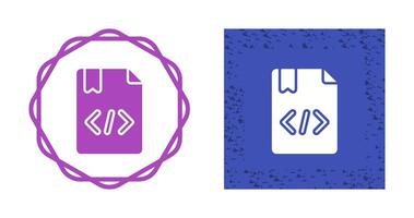 icono de vector de codificación