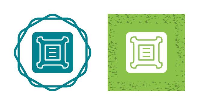 icono de vector de cpu