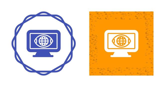 Computer Vector Icon