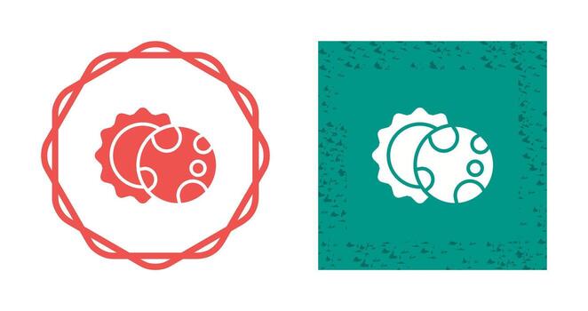 icono de vector de eclipse