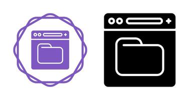 Browser Vector Icon