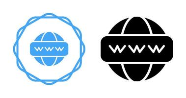 World Wide Web Vector Icon