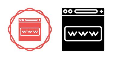 World Wide Web Vector Icon