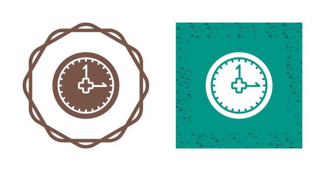 Clock Vector Icon
